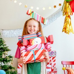 TOREBKI świąteczne na słodycze Święty Mikołaj i Elf 2szt