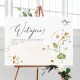 PLAKAT tablica powitalna na wesele 50x70cm Polne Kwiaty