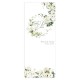 ŚCIANKA za Parą Młodą baner + listwa 60x150cm Białe Róże