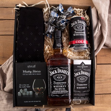 PREZENT dla Taty Dzień Ojca box Z IMIENIEM Zestaw Jack Daniels GIGA