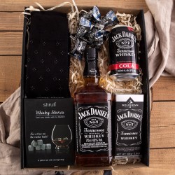 PREZENT dla Chłopaka pudełko Z IMIENIEM Zestaw Jack Daniels GIGA