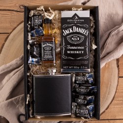 PREZENT na Kawalerski box Z IMIENIEM Zestaw Jack Daniels Mały II