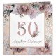 KARTKA z życzeniami na 50 urodziny (+koperta)