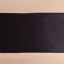 BIEŻNIK welurowy/aksamitny rolka 36cmx2m Czarny
