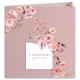 KARTKA z życzeniami dla kobiety Różowa Delikatność (+koperta)