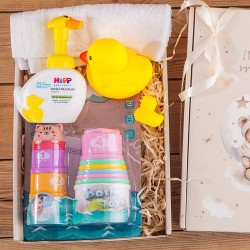 Praktyczny PREZENT dla dziecka z zabawkami do kąpieli DD30