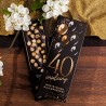 PREZENT na 40 urodziny czekolada ręcznie robiona w opakowaniu DUŻA