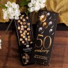 PREZENT na 50 urodziny czekolada ręcznie robiona w opakowaniu DUŻA