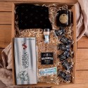 PODZIĘKOWANIE Dla Chrzestnego na Chrzest box Z IMIENIEM Elegancki z wódką