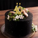 ŚWIECZKA na tort na 40 urodziny brokatowe