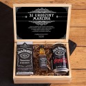 PREZENT na urodziny w skrzynce Z PODPISEM Jack Daniels PREMIUM Z datą urodzin