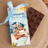 PREZENT dla przedszkolaka na pasowanie na przedszkolaka czekolada mleczna w opakowaniu (+wstążka)