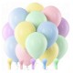 BALONY pastelowe mix mocne 27cm 50szt Duża Paczka