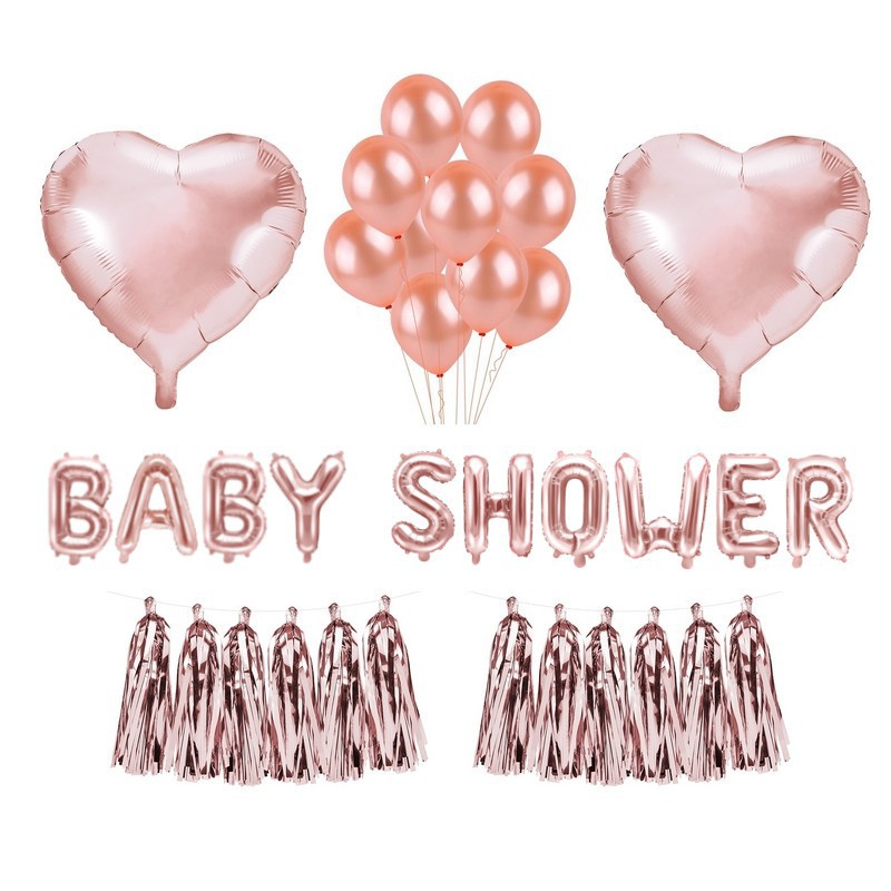Dekoracje Baby Shower balony