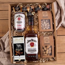 PREZENT dla Nauczyciela box Z IMIENIEM Zestaw Jim Beam MEGA II