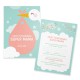 TEST+Certyfikat na Przyszłą Mamę Baby Shower BOCIAN (+gadżet)