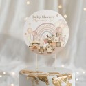 Dekoracje tortu na Baby Shower