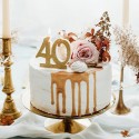 Tort na 40 urodziny dekoracje