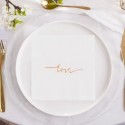 Dekoracje stołu weselnego