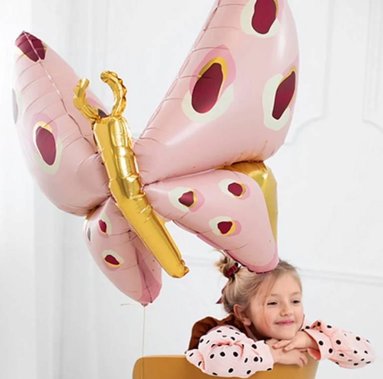 Balony na urodziny motyl