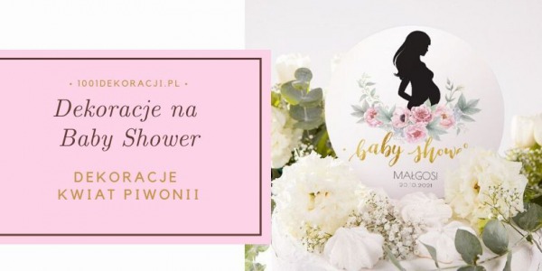 Kwiatowe Baby Shower